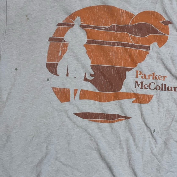 Parker McCollum Concert Tee Next Level Apparel Tee with Orange Graphic Medium - Picture 2 of 4